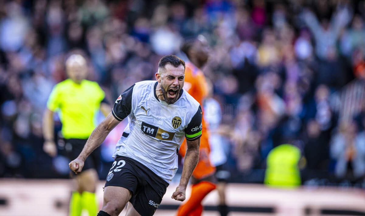 Gol de Luis Rioja al Celta de Vigo.
