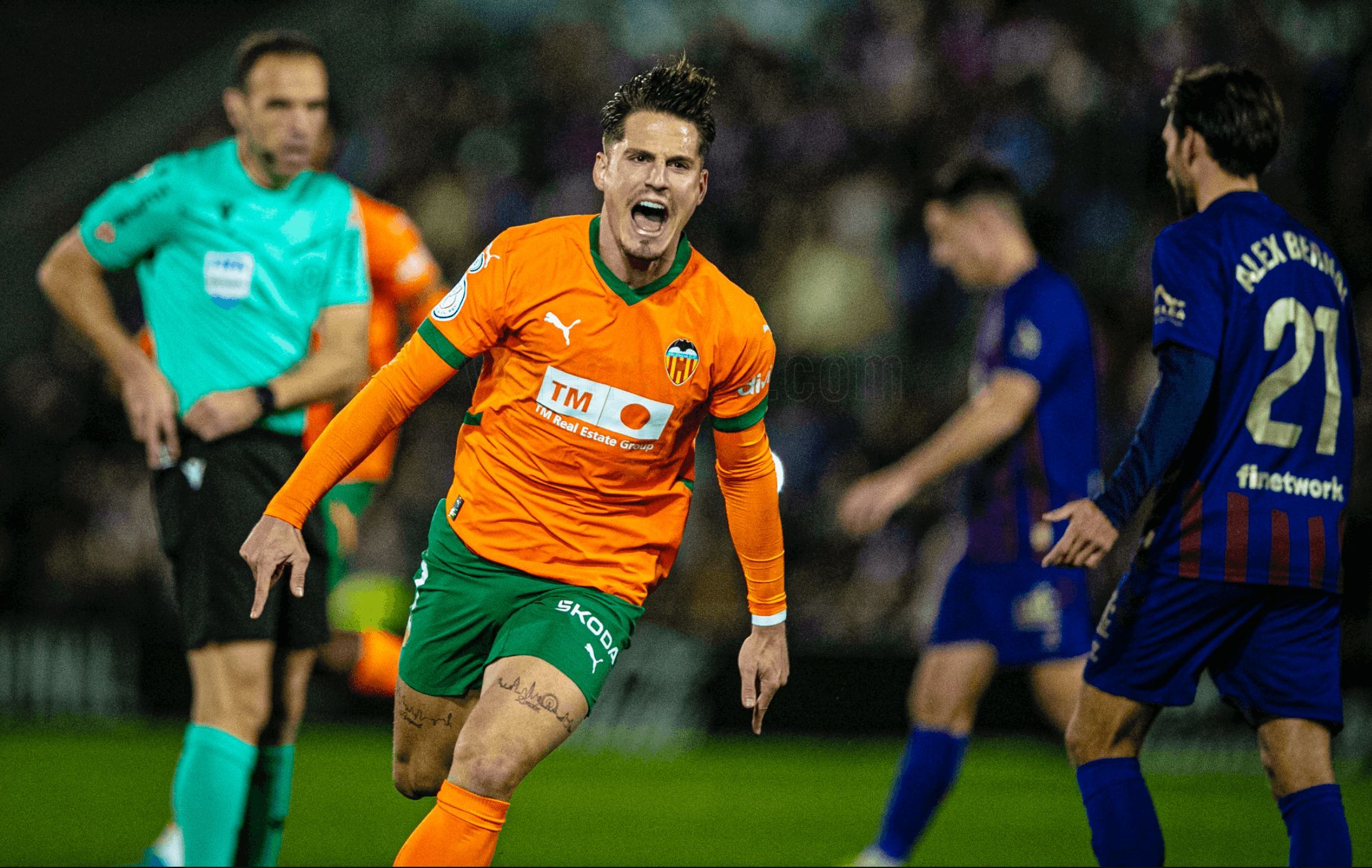  Gol de Sergi Canós al CD Eldense.