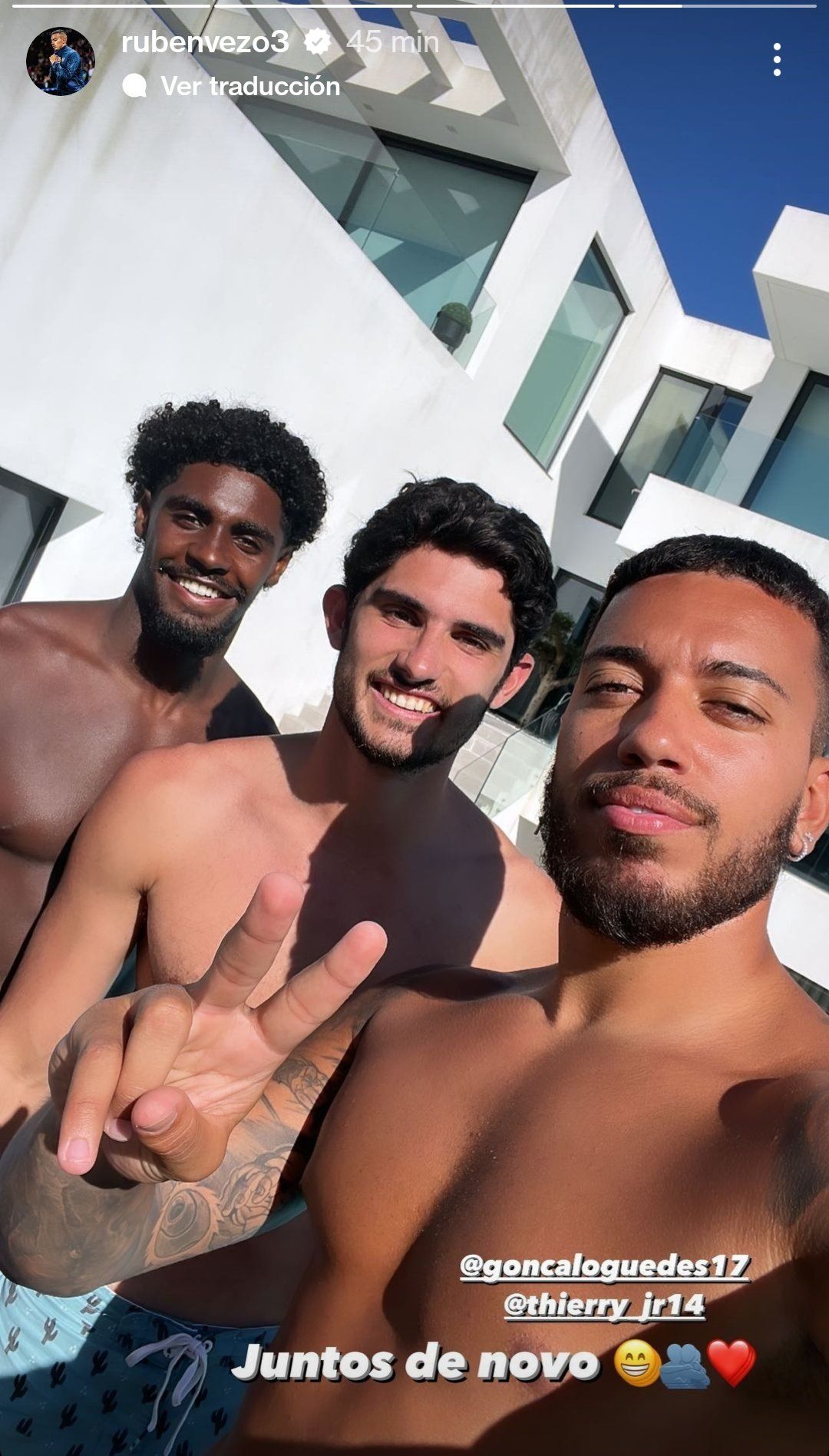  Guedes reaparece con Thierry y Vezo