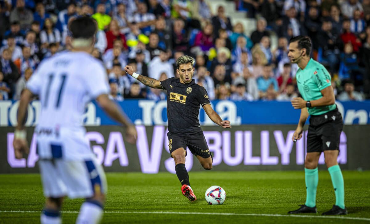  Hugo Duro. ante el CD Leganés.