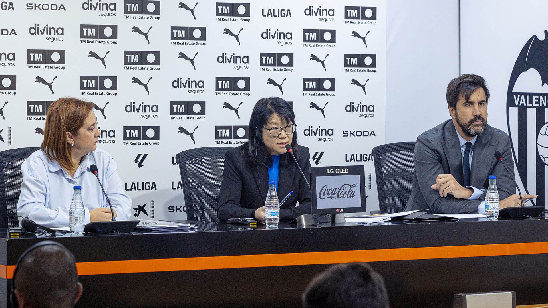  Inma ibáñez, Layhoon Chan y Javier Solís, en rueda de prensa.