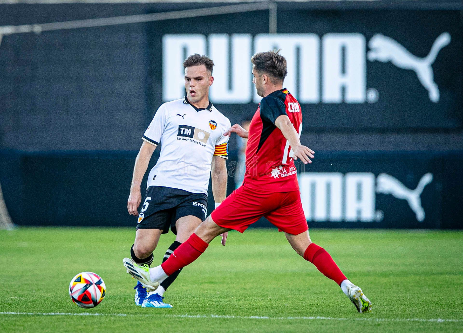 Iván Muñoz, capitán del VCF Mestalla