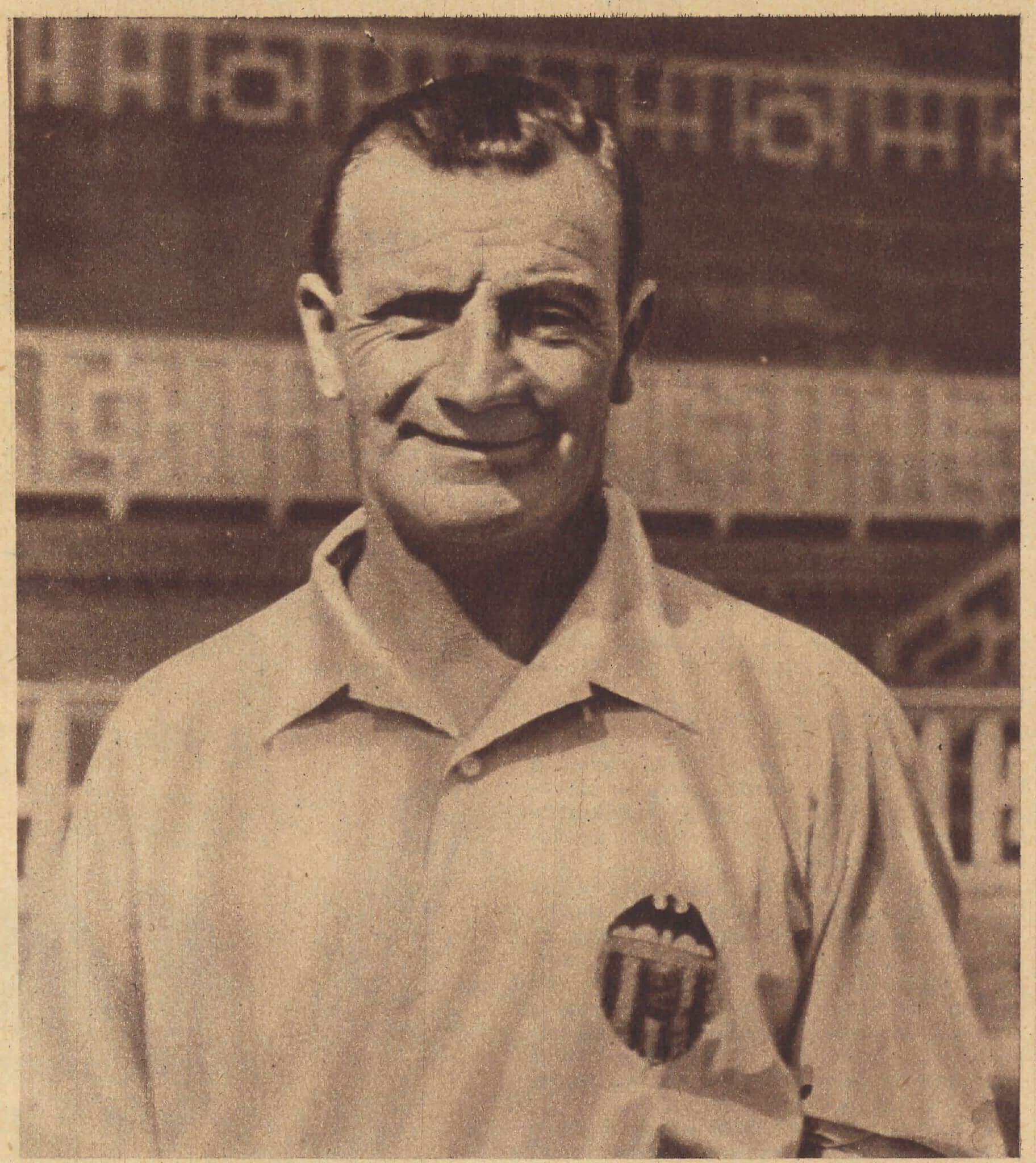  Jack Greenwell, fue entrenador del Valencia CF