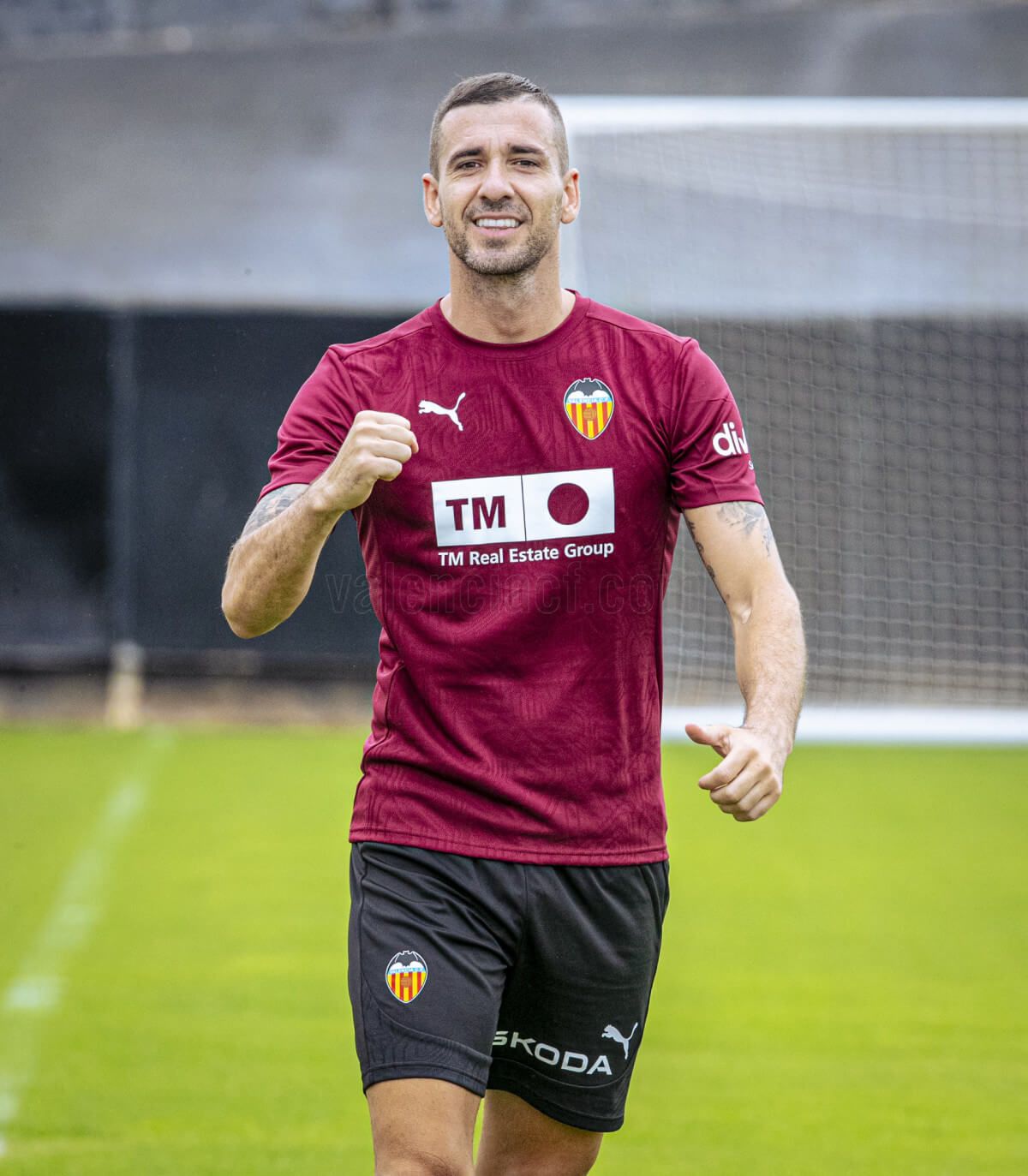 Jaume Doménech, en el primer entrenamiento de la pretemporada.