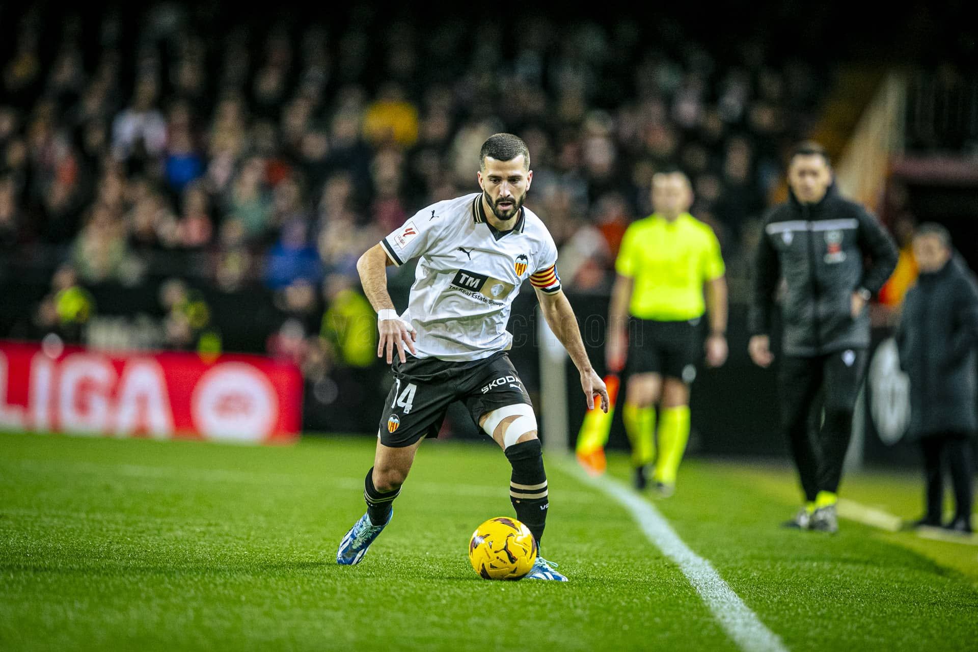  José Gayà, ante el Athletic Club.