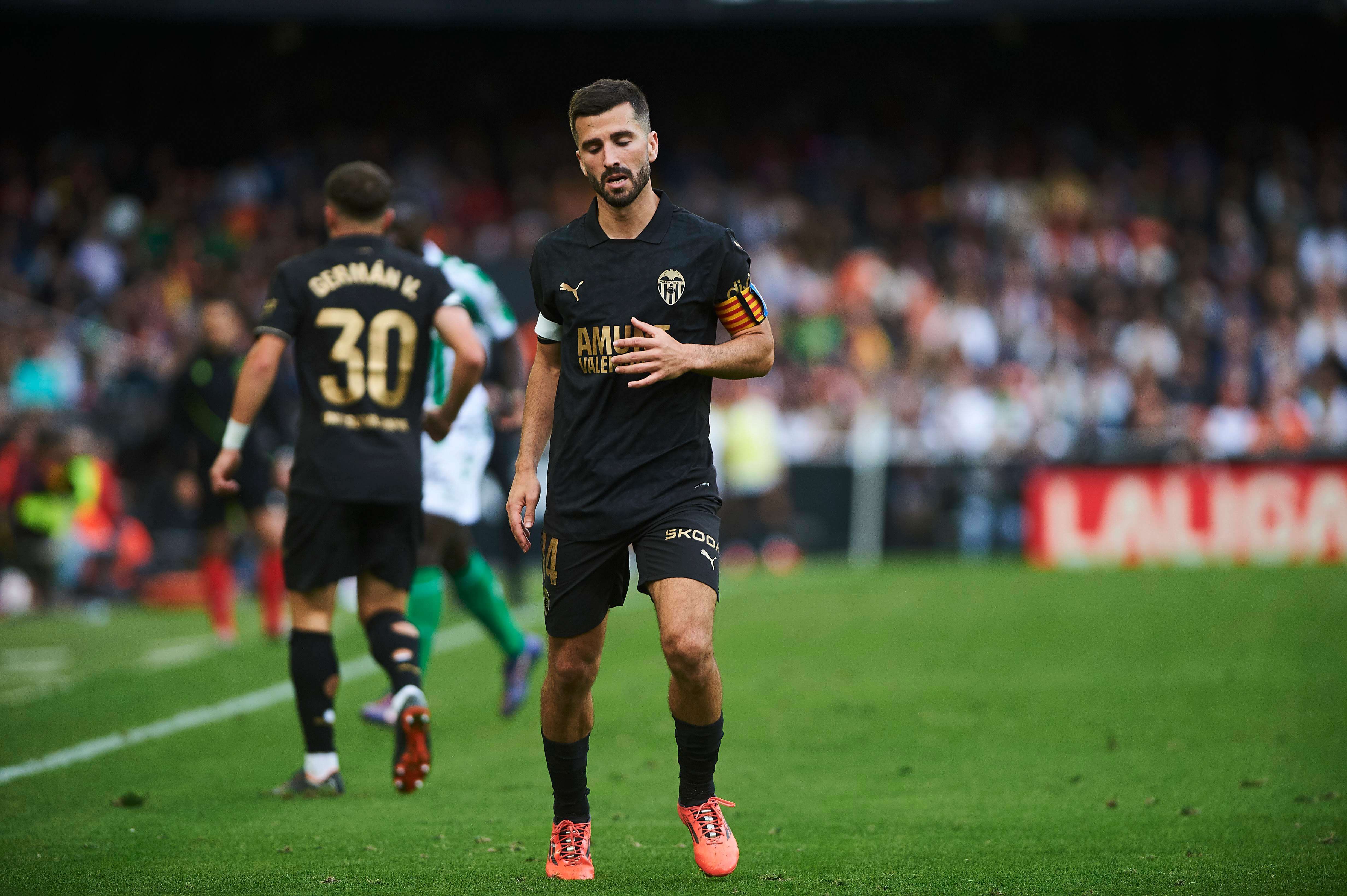  José Gayà, ante el Real Betis.