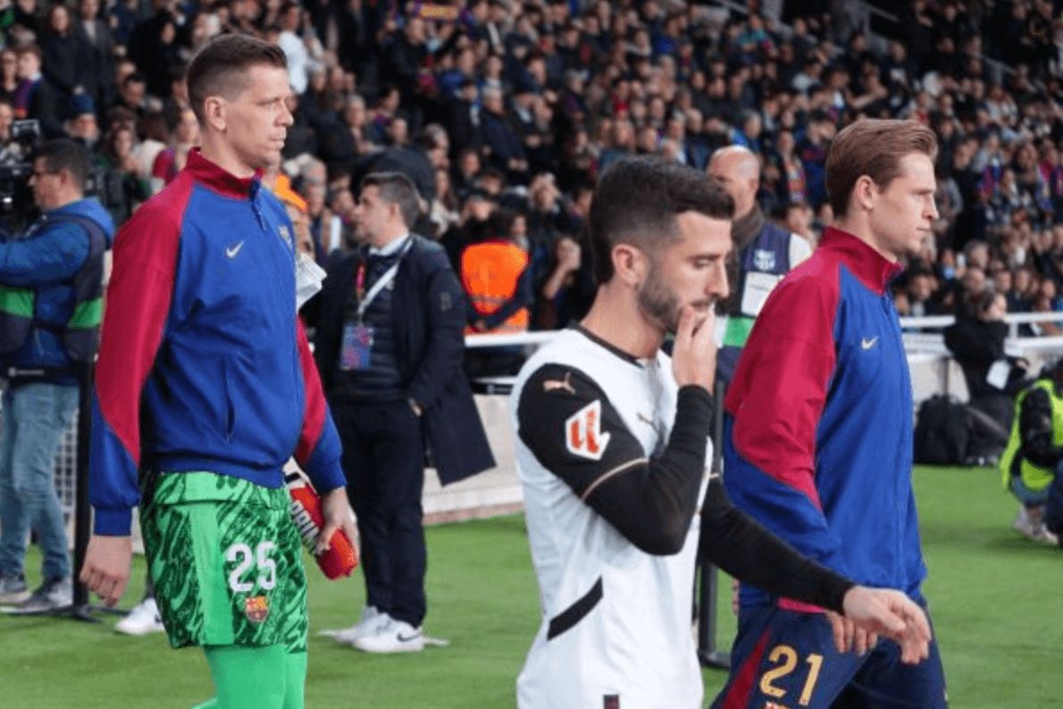 José Luis Gayà, ante el FC Barcelona.