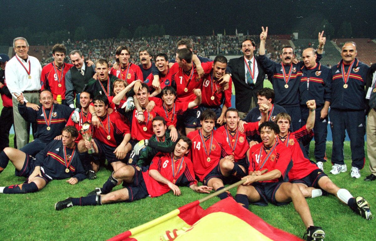 Jugadores del Valencia CF en la sub 21