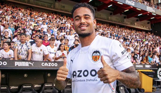  Justin Kluivert, el último fichaje del Valencia CF.