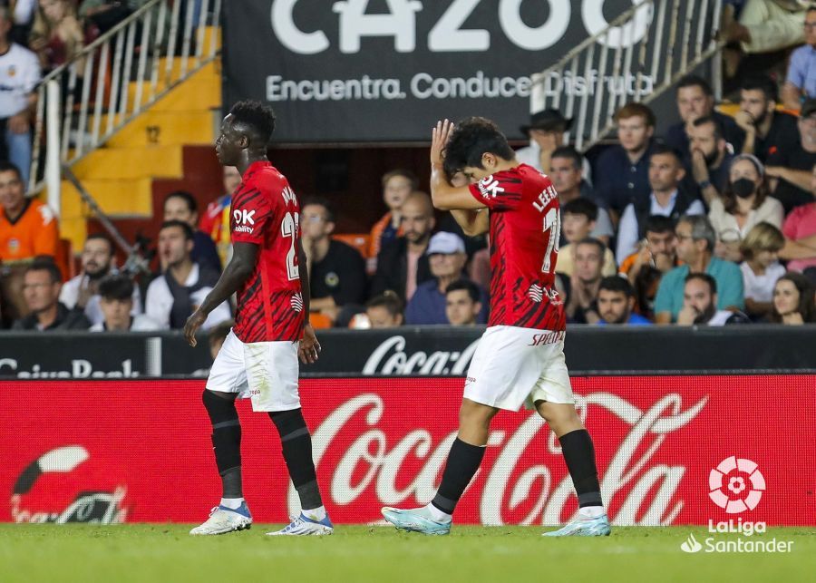  Kang In y el Mallorca recibieron algunos cánticos despectivos.