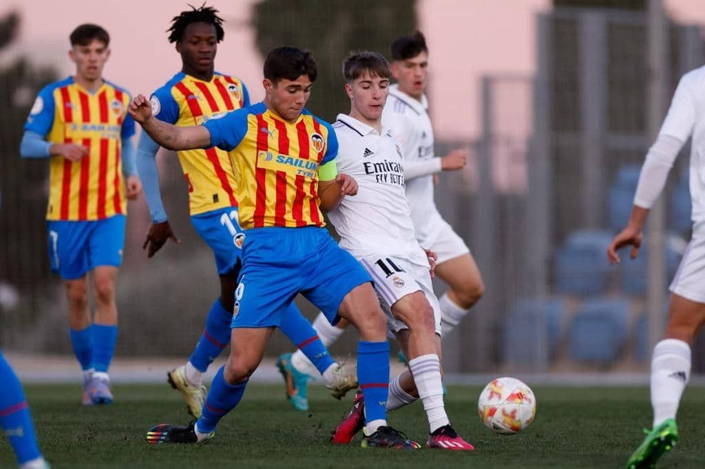 El VCF Juvenil A cae ante el Real Madrid y dice adiós a la Copa.