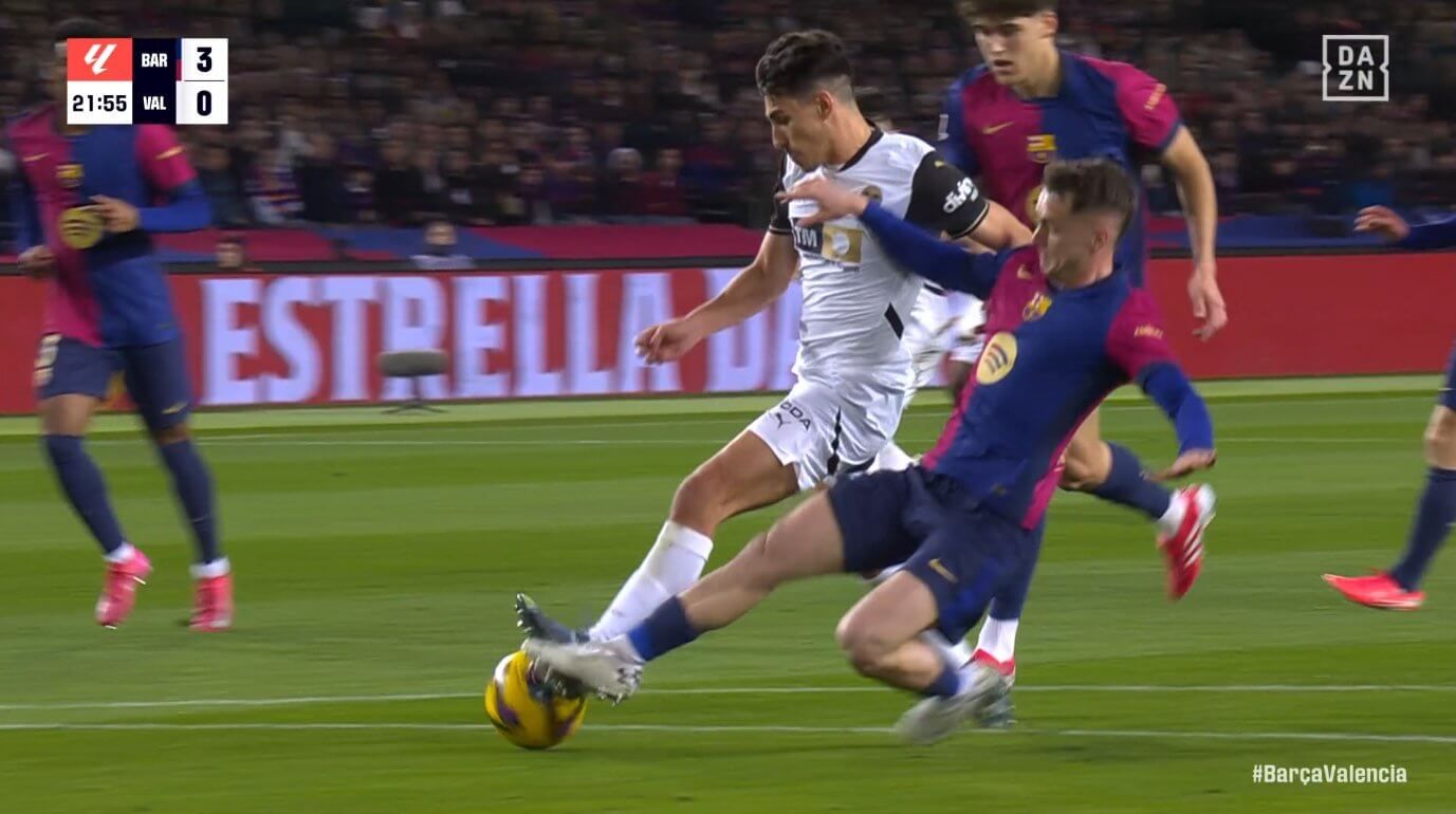  La acción de Marc Casadó con André Almeida.