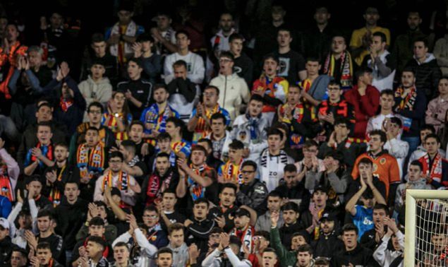  La afición, ante el Rayo. Mestalla no fallará