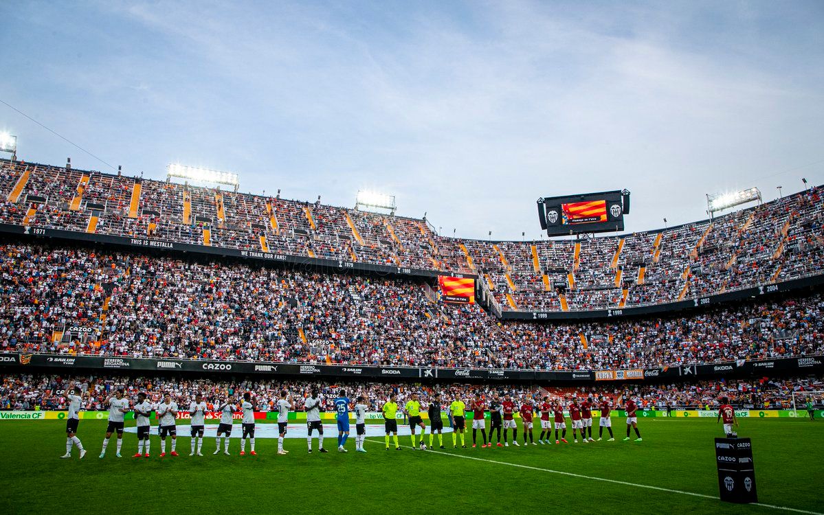  La asistencia en Mestalla ha crecido