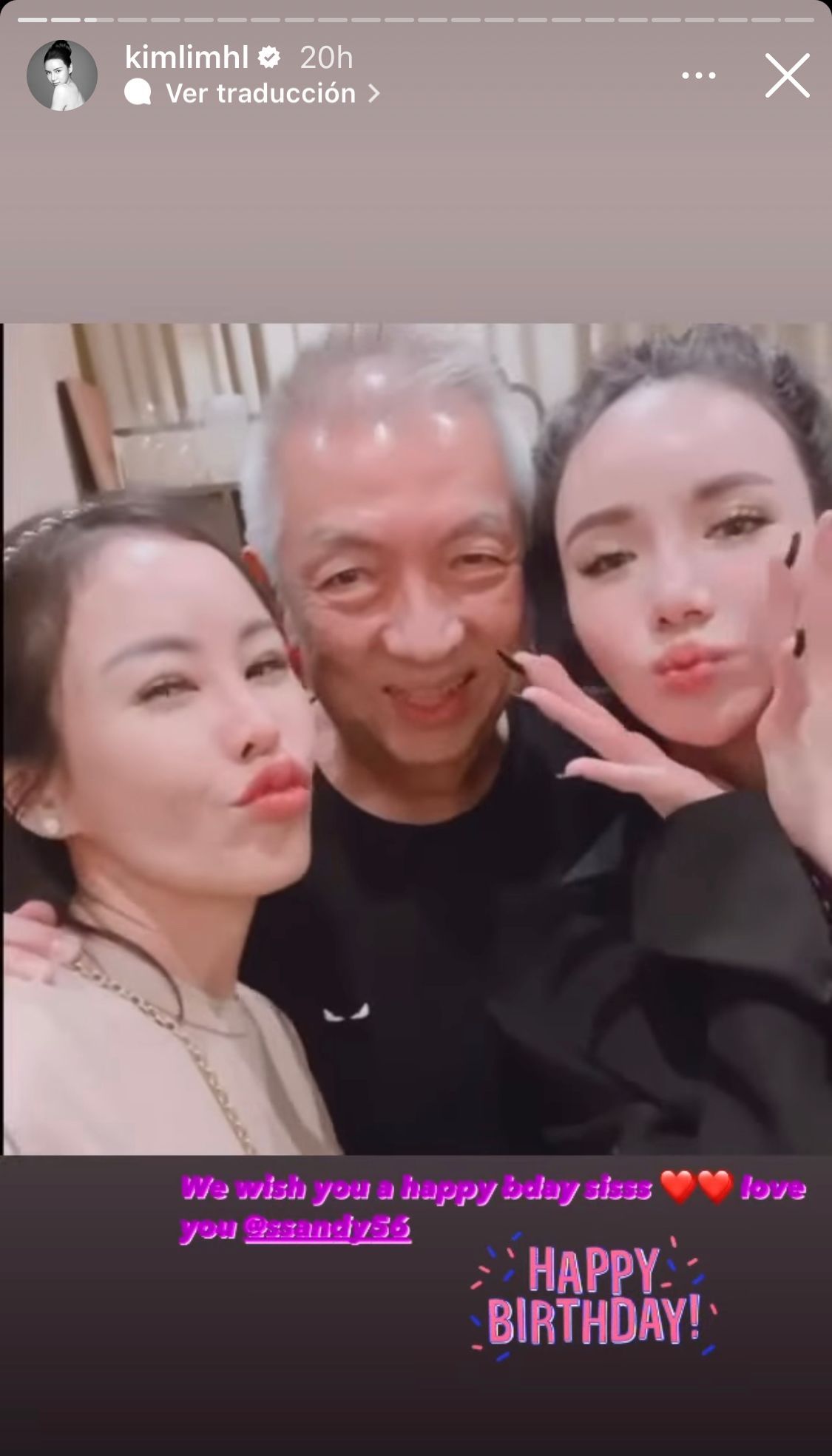 La historia de Kim Lim con Peter Lim.