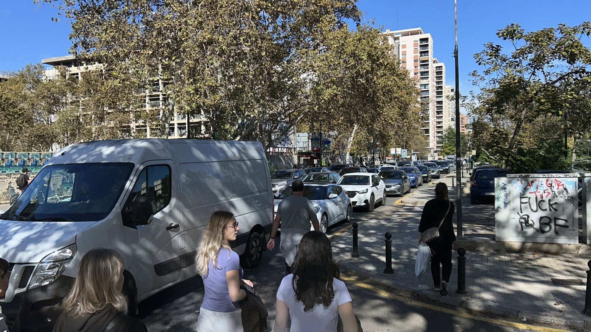  La solidaridad en Mestalla por la DANA.