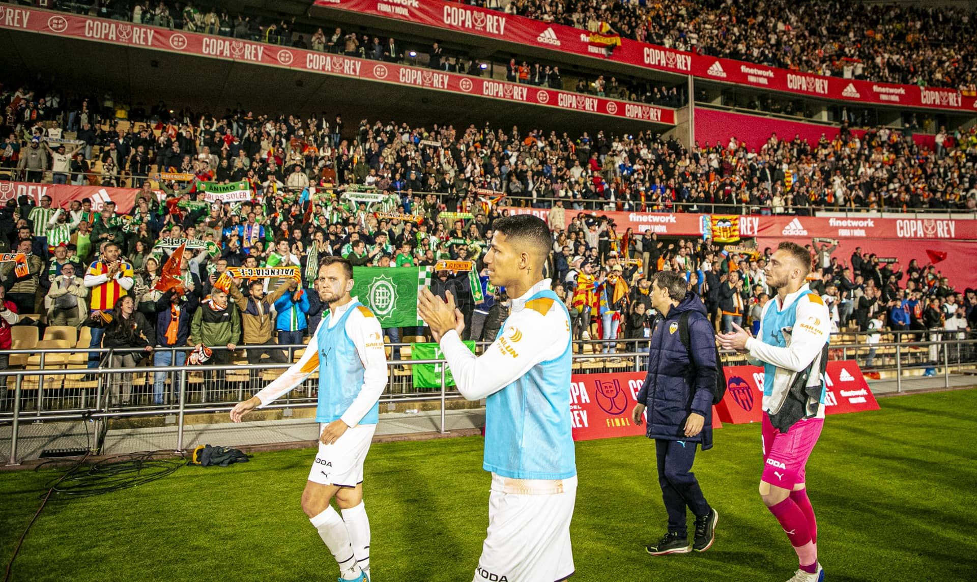  Lágrimas al final de la Copa
