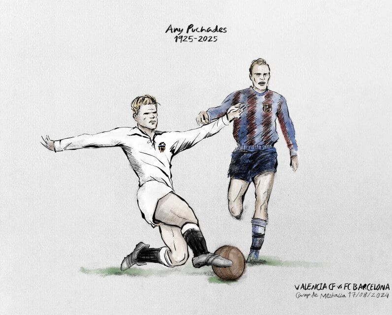  Lámina homenaje a Puchades