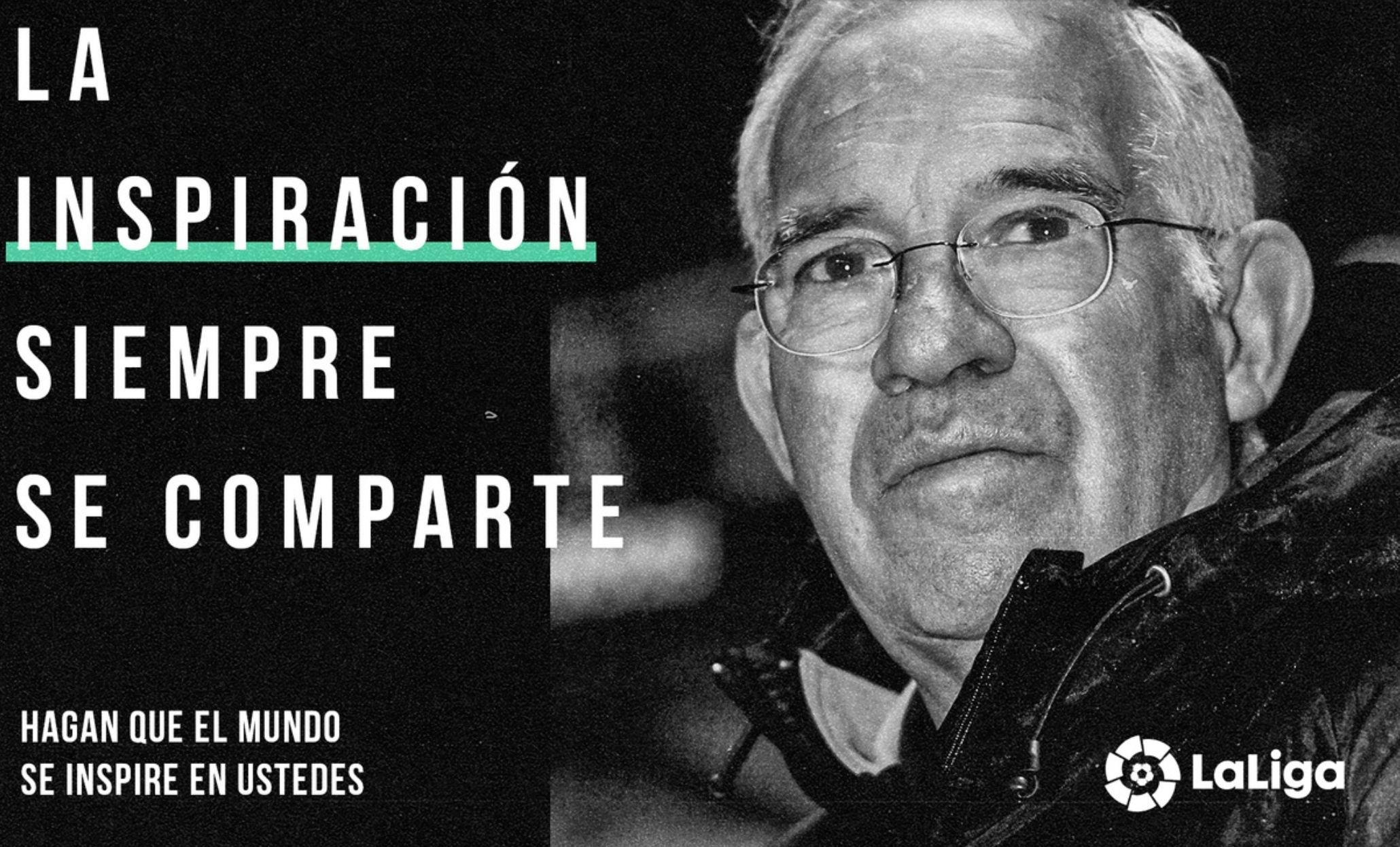 Los aficionados valencianistas y Luis Aragonés, protagonistas de una campaña de LaLiga