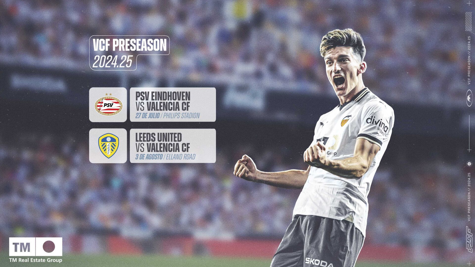  Los dos partidos amistosos confirmados por el Valencia CF.