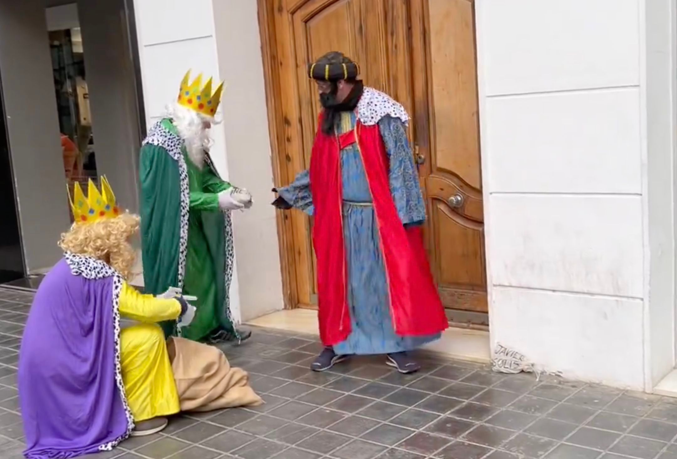  Los Reyes Magos traen carbón