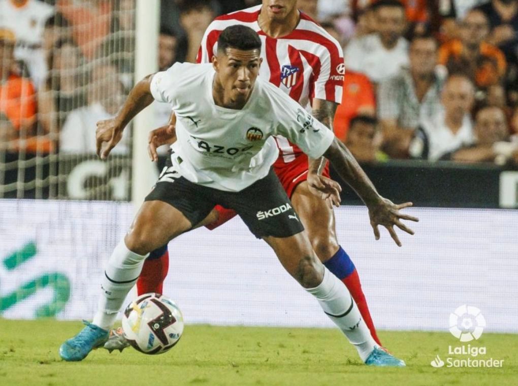  Marcos André ante el Atlético