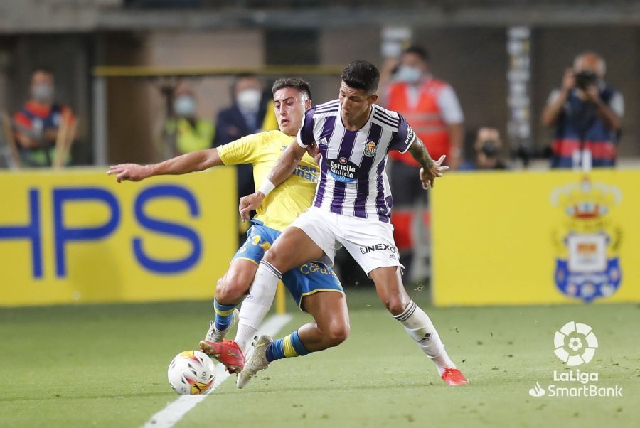 Marcos André, en su último partido en LaLiga Smartbank.