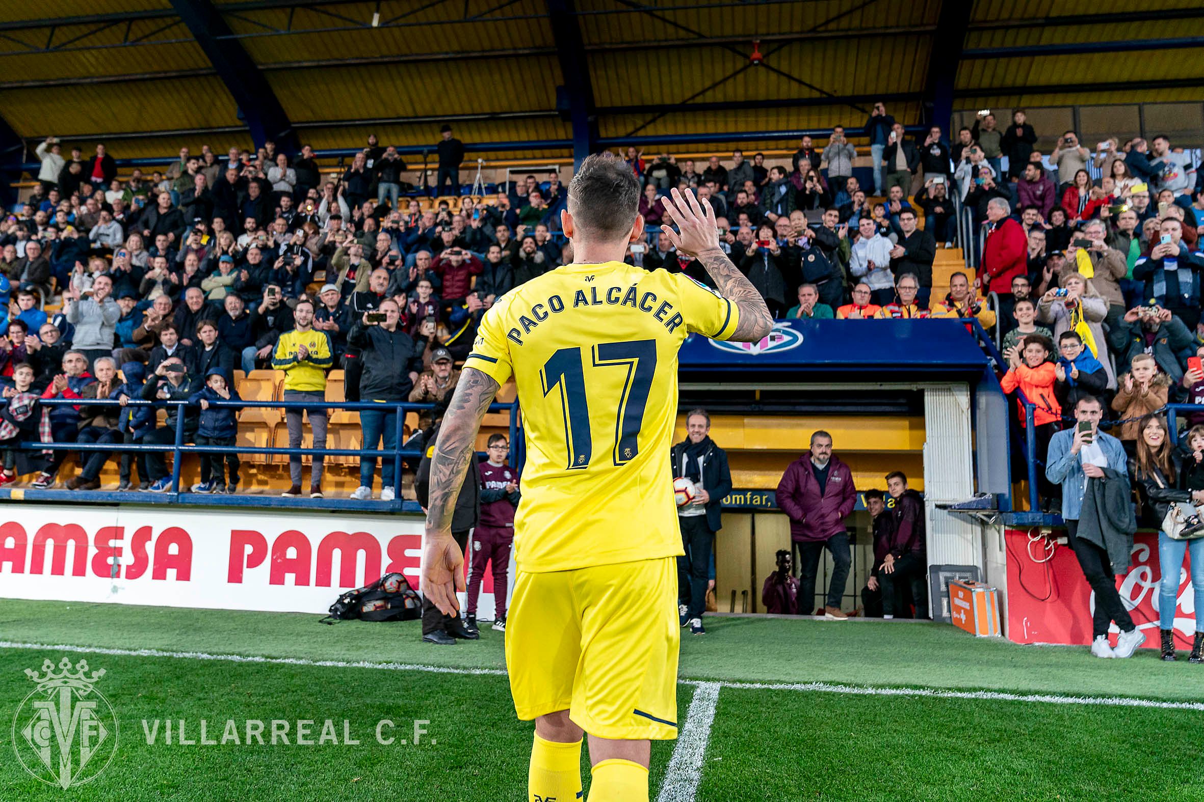  Paco Alcácer, otro delantero que estuvo en el Villarreal como Castillejo