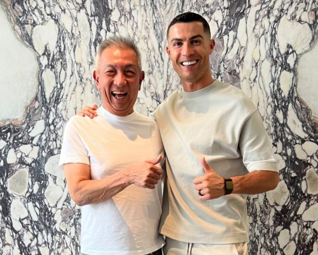  Peter Lim reaparece sonriente con Cristiano en plena debacle en el Valencia CF