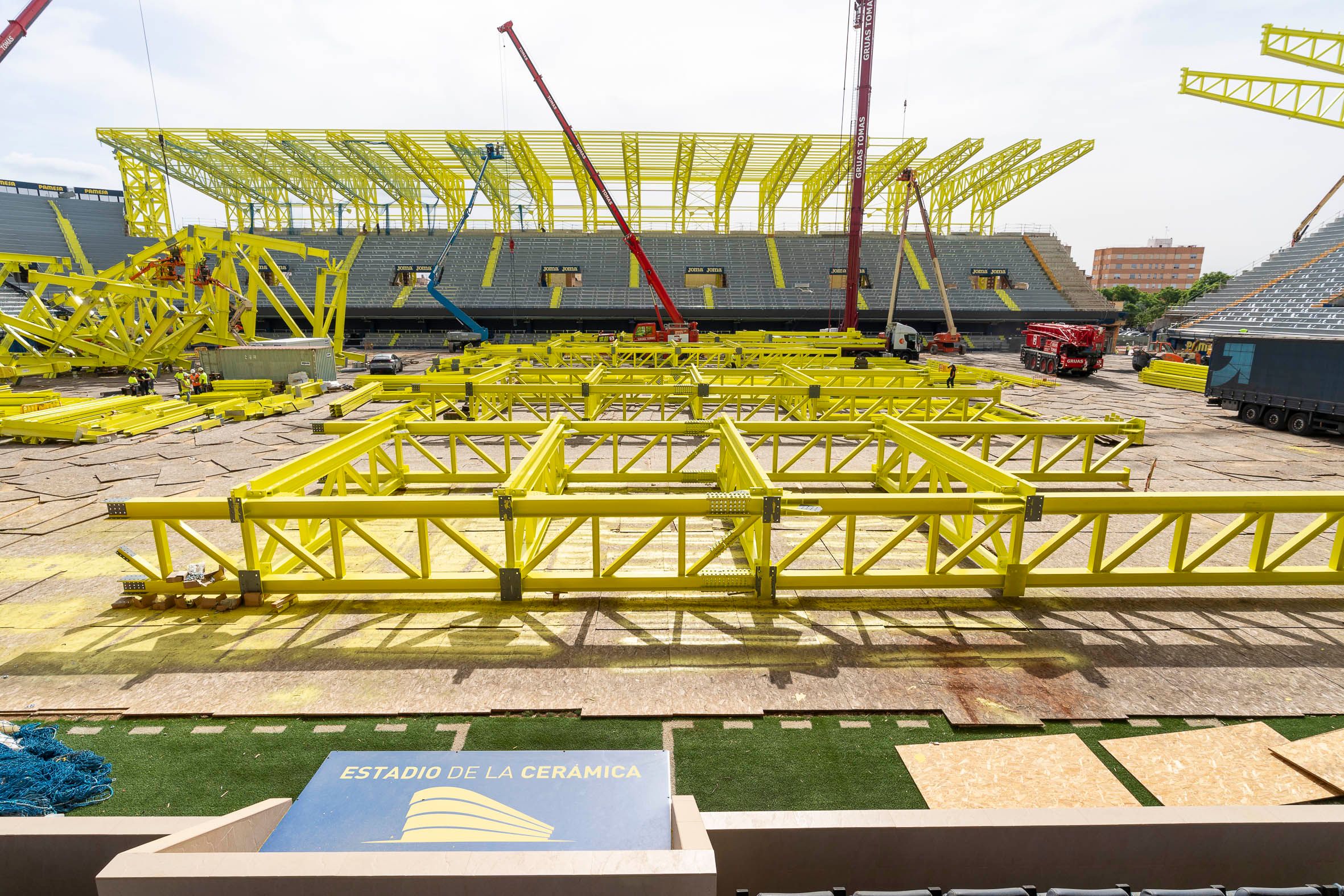  Roig pone fecha para inaugurar el estadio de La Cerámica ante el Valencia CF