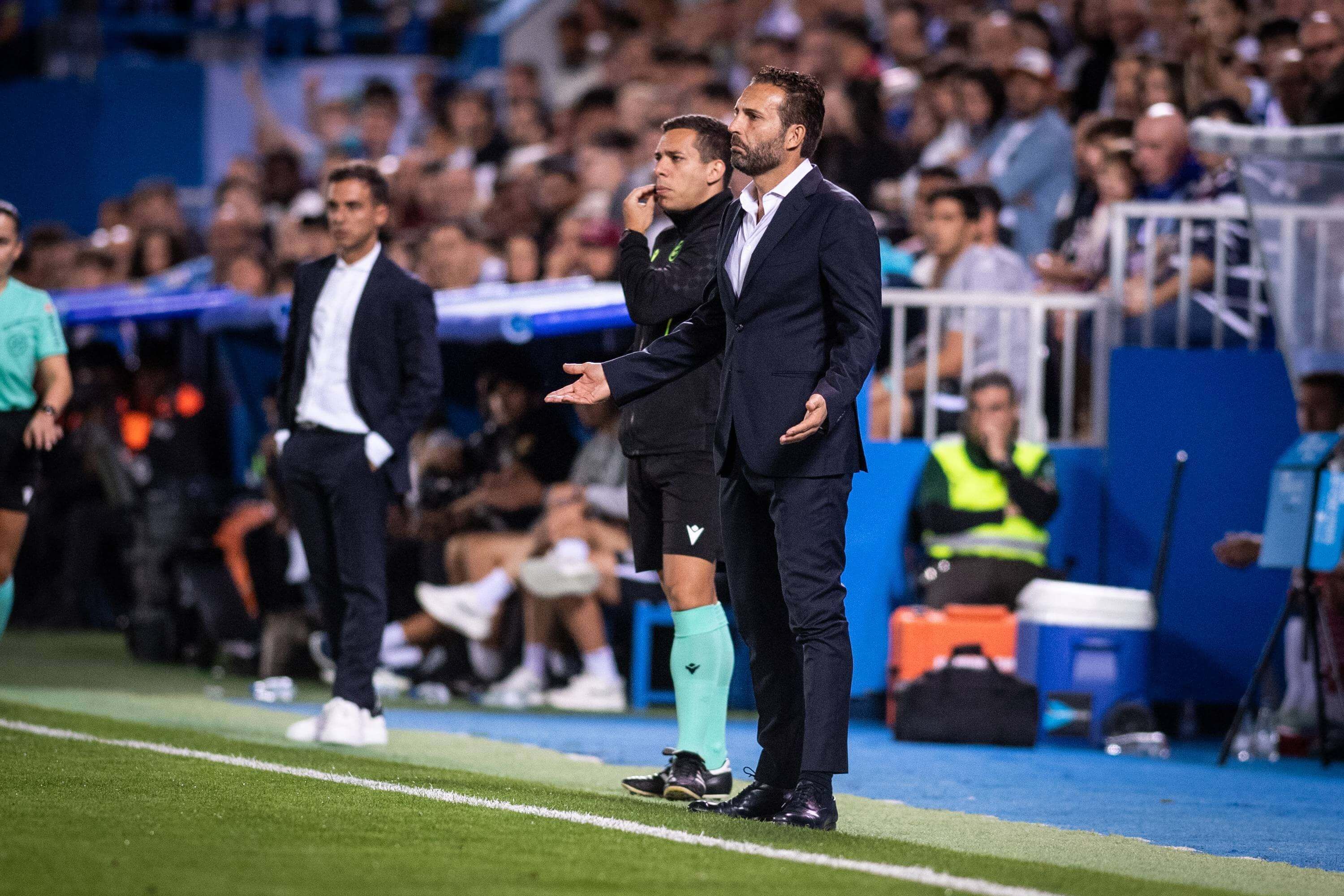 Rubén Baraja, ante el CD Leganés