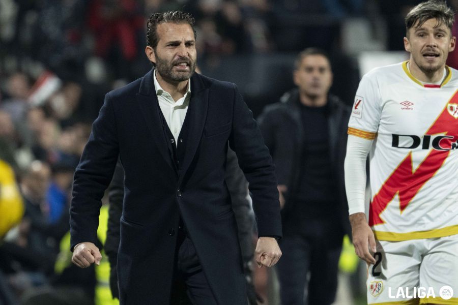  Rubén Baraja, en el Rayo - Valencia CF.