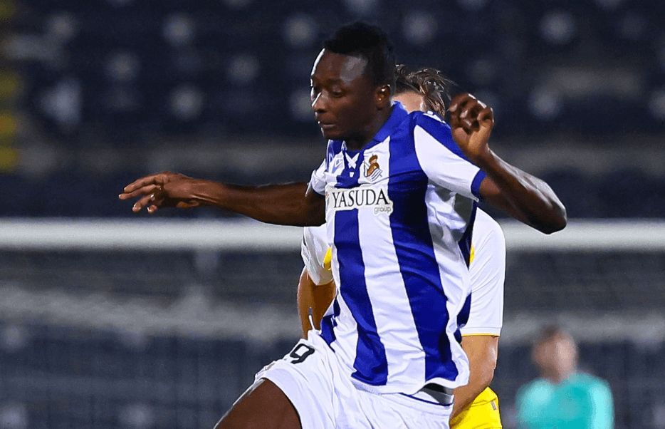  Sadiq Umar esta temporada (Foto: Real Sociedad)