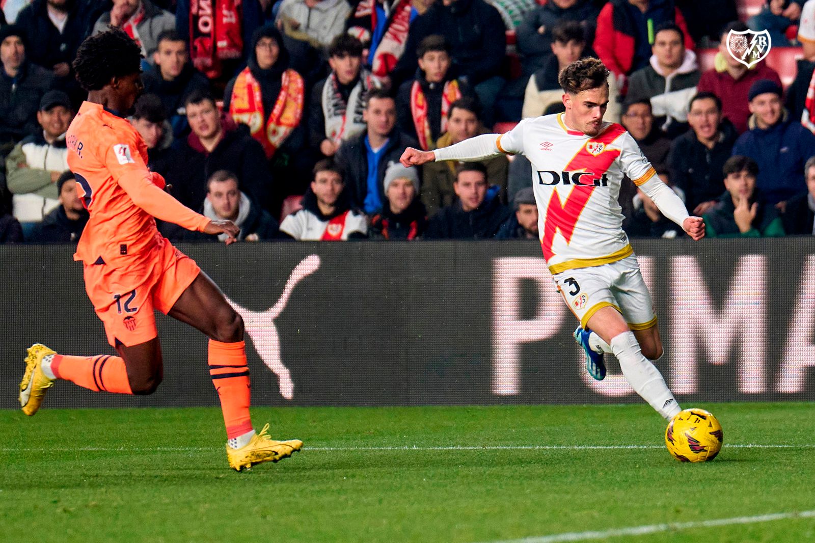  Thierry Correia, en el Rayo - Valencia CF.