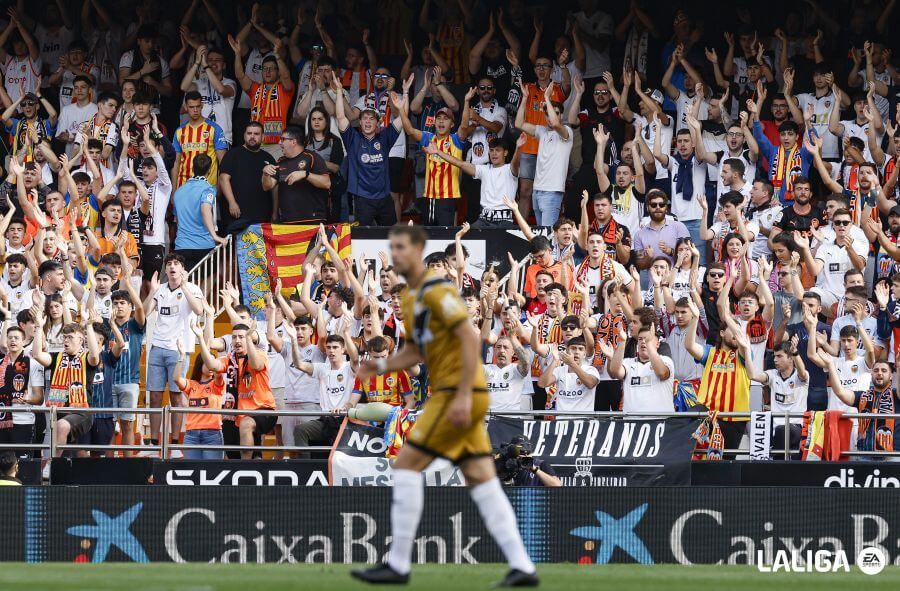  Afición en el Valencia CF - Rayo Vallecano