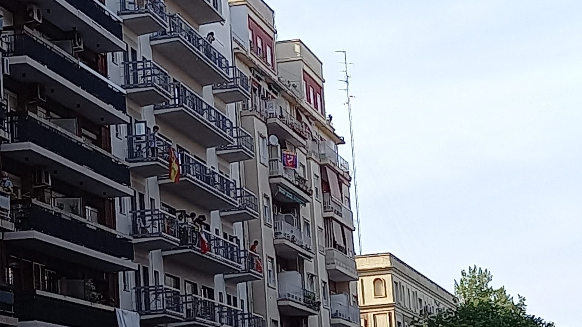  La bufanda del Levante en plena protesta de la afición valencianista