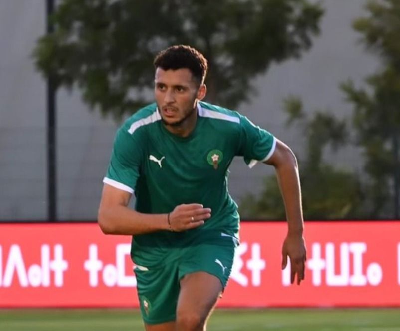  Amallah entrenando con su selección