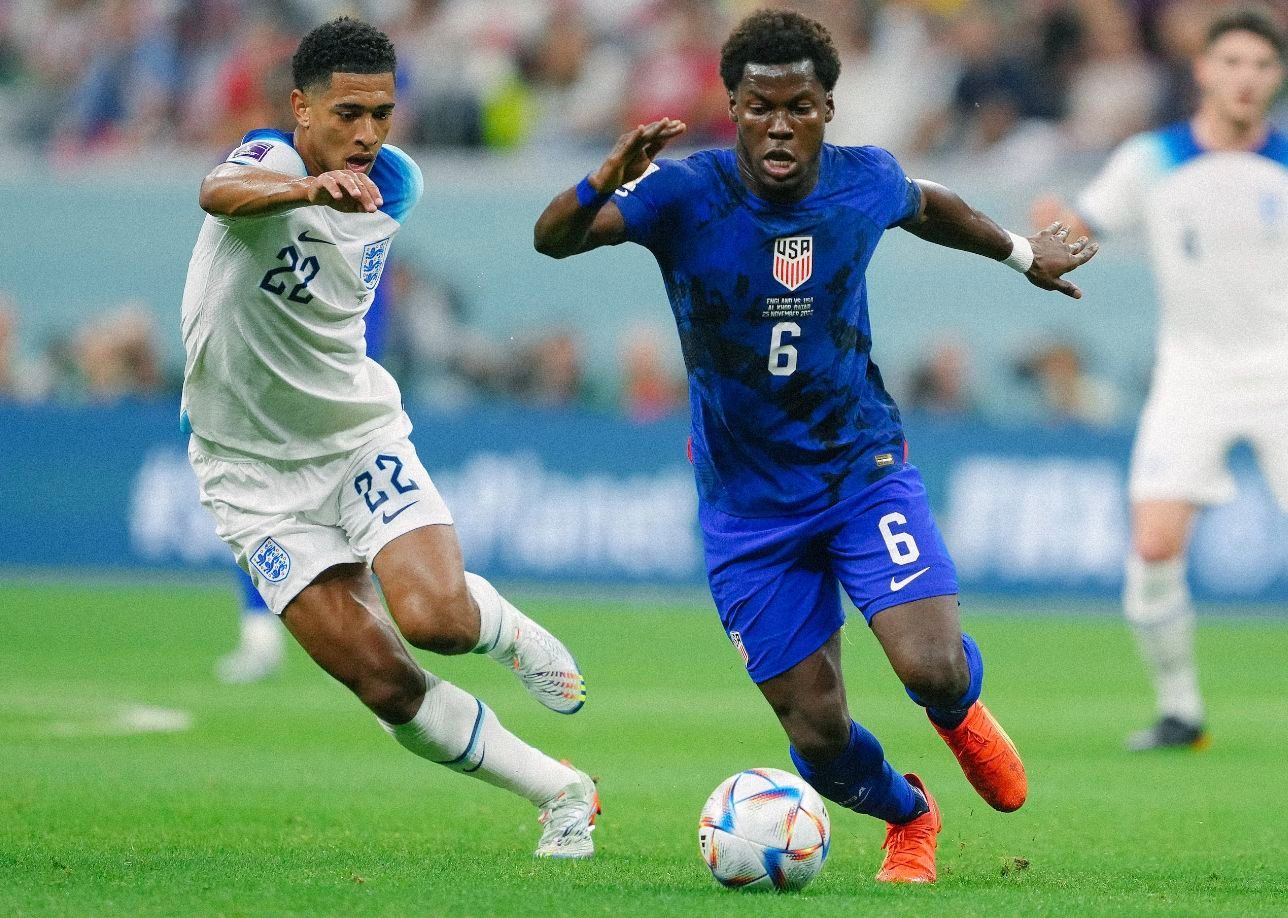  Yunus Musah, contra Inglaterra.