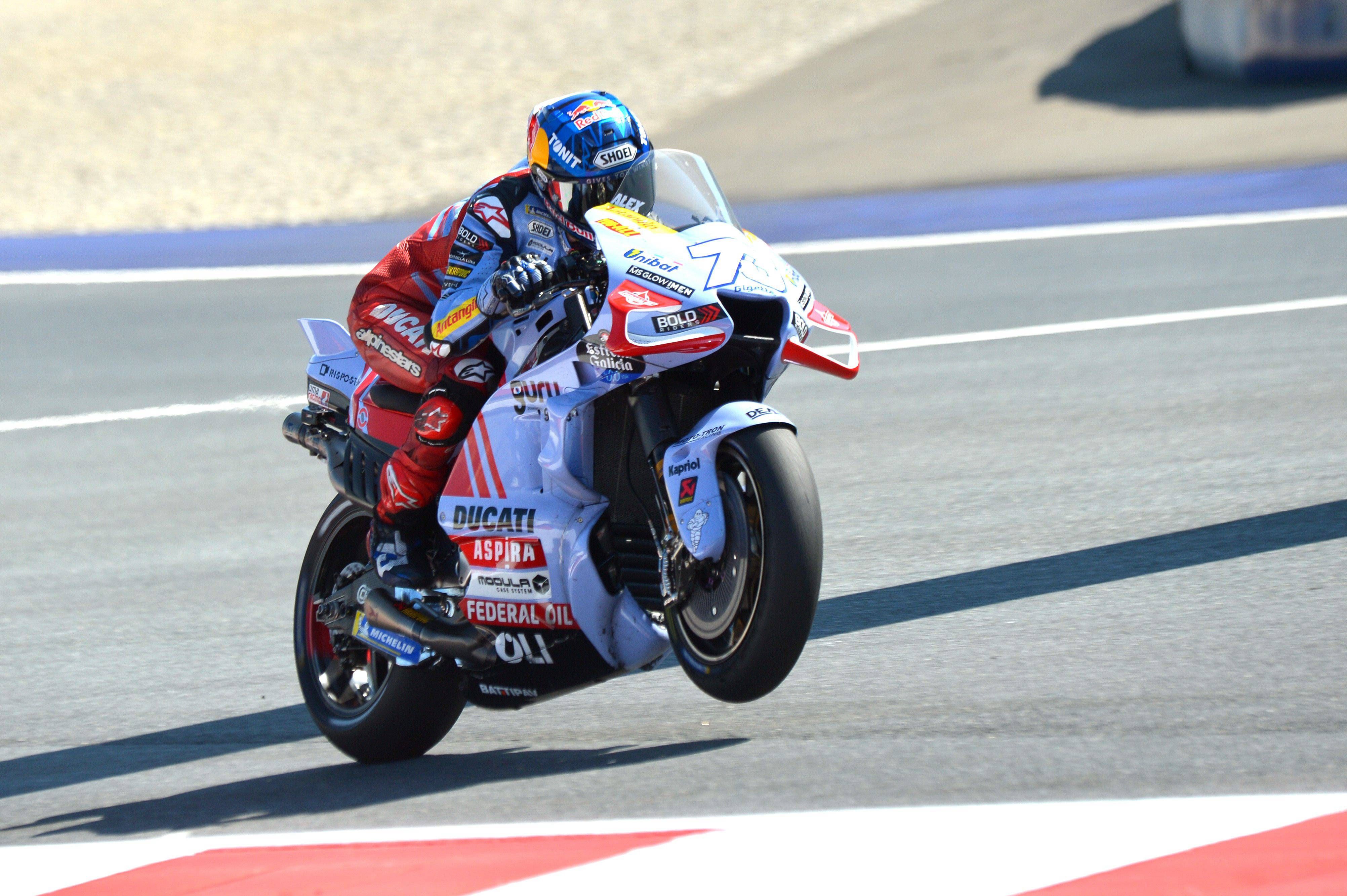 Álex Márquez, durante el GP en el 2023.