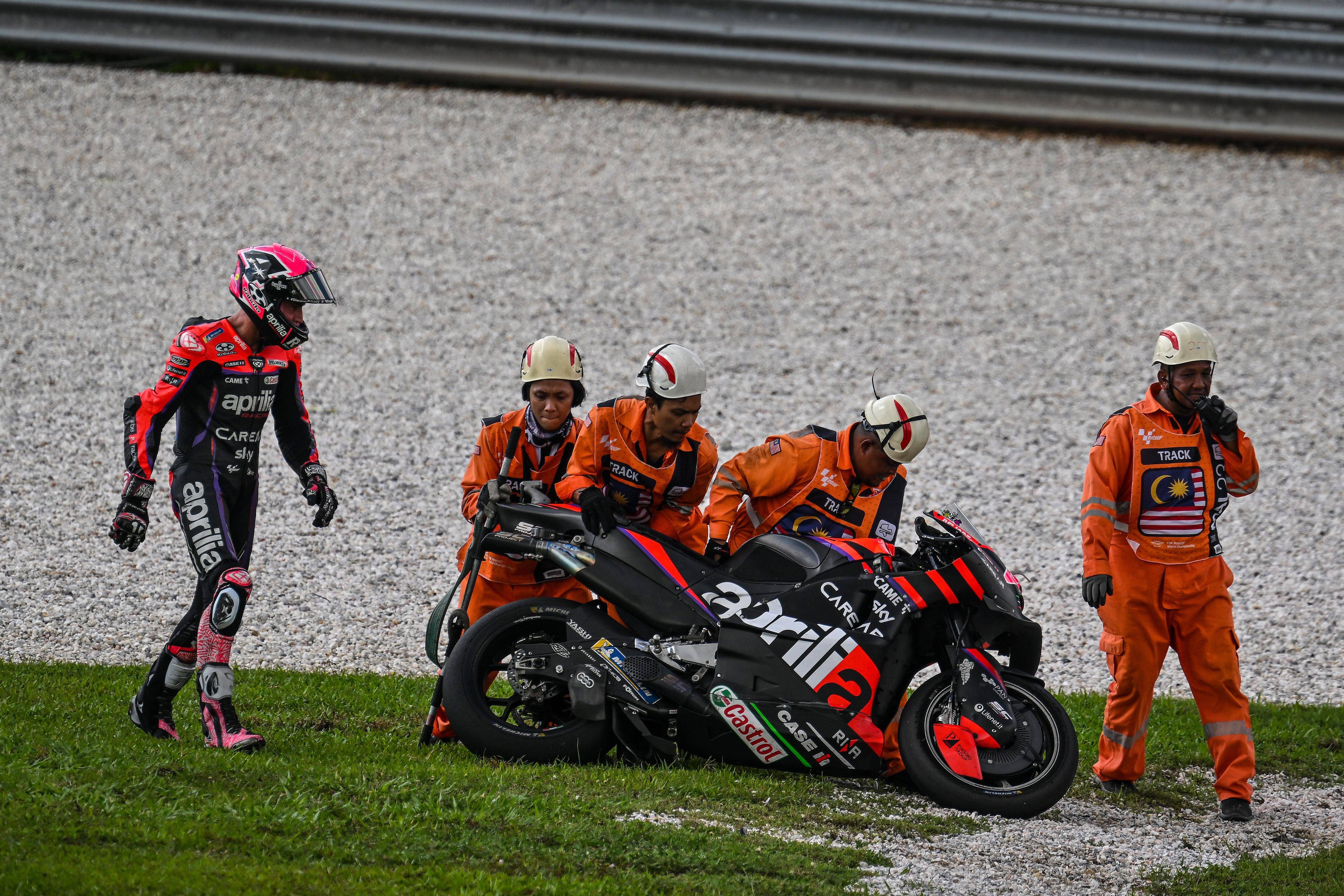  Aleix Espargaró, en el pasado GP de Malasia.