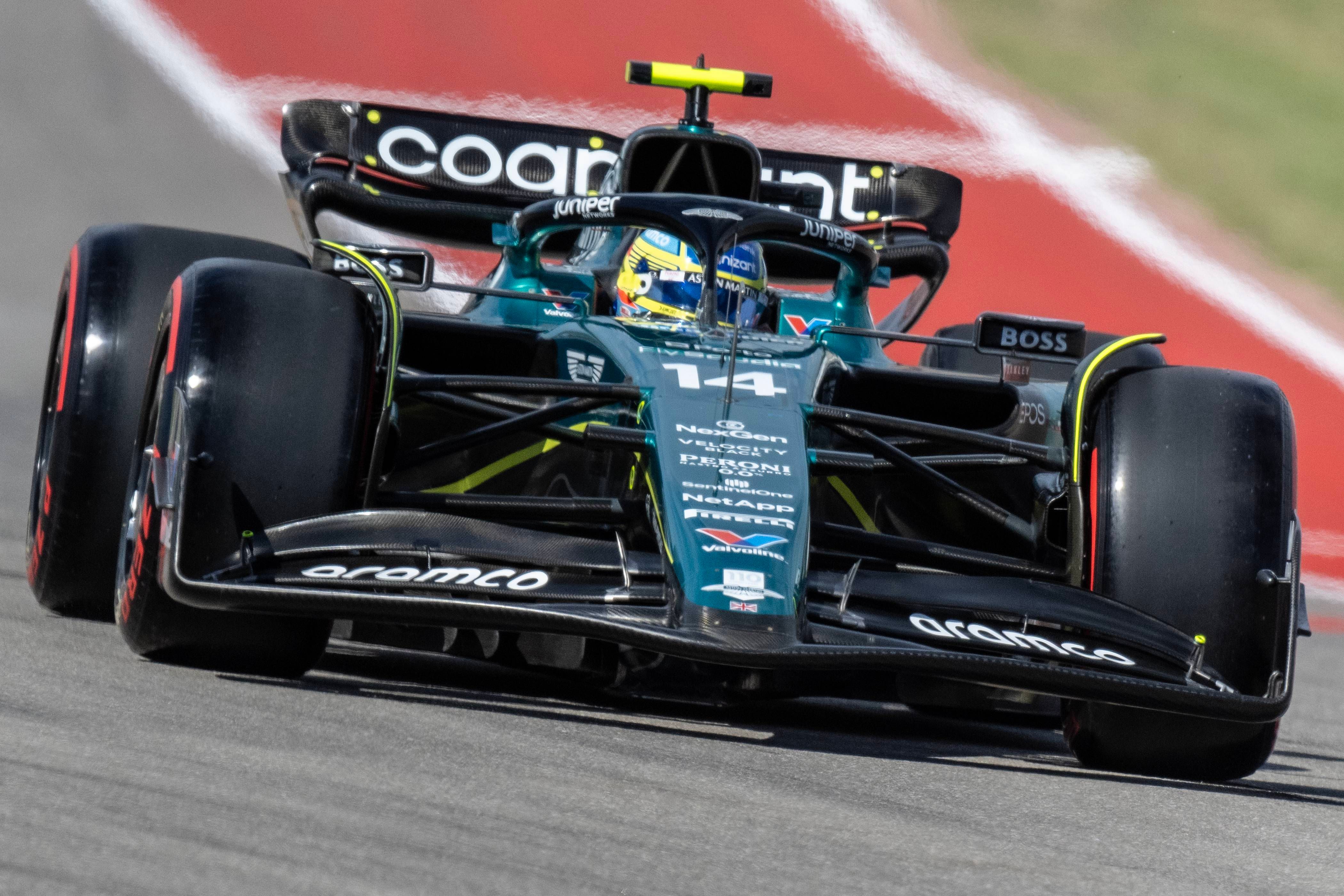  Fernando Alonso, en el GP de Las Américas.