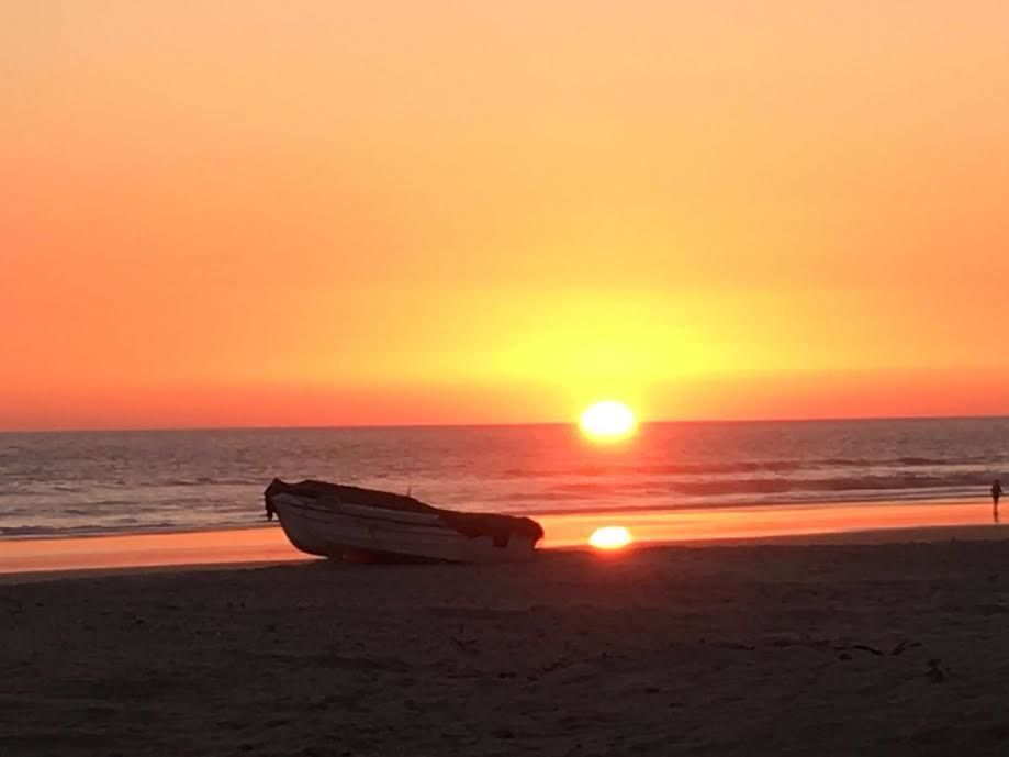 El atardecer en Zahara fotografiado por Juan Carlos.