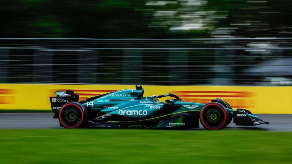 Fernando Alonso, en el Gran Premio de Canadá.