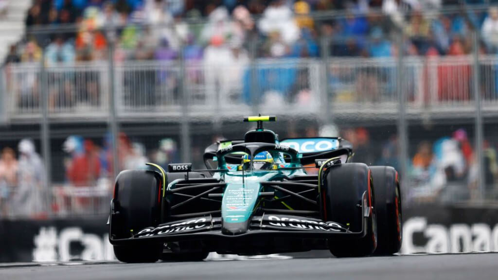 Fernando Alonso, en el Gran Premio de Canadá.