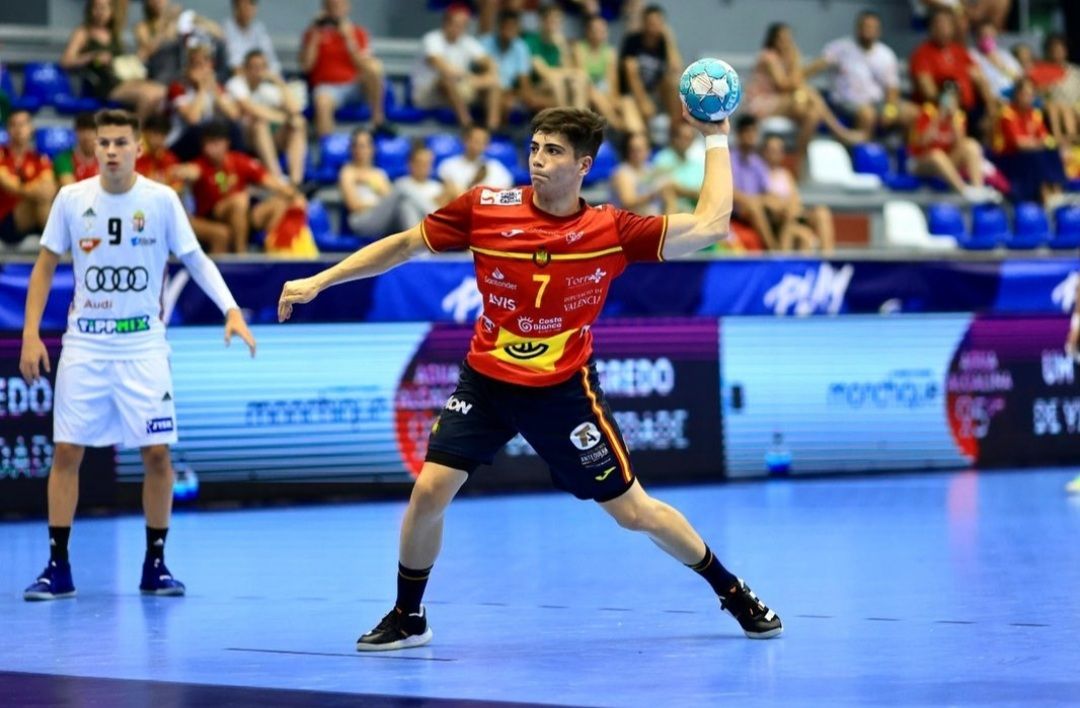  Antonio Martínez durante el Europeo júnior de Portugal 2022