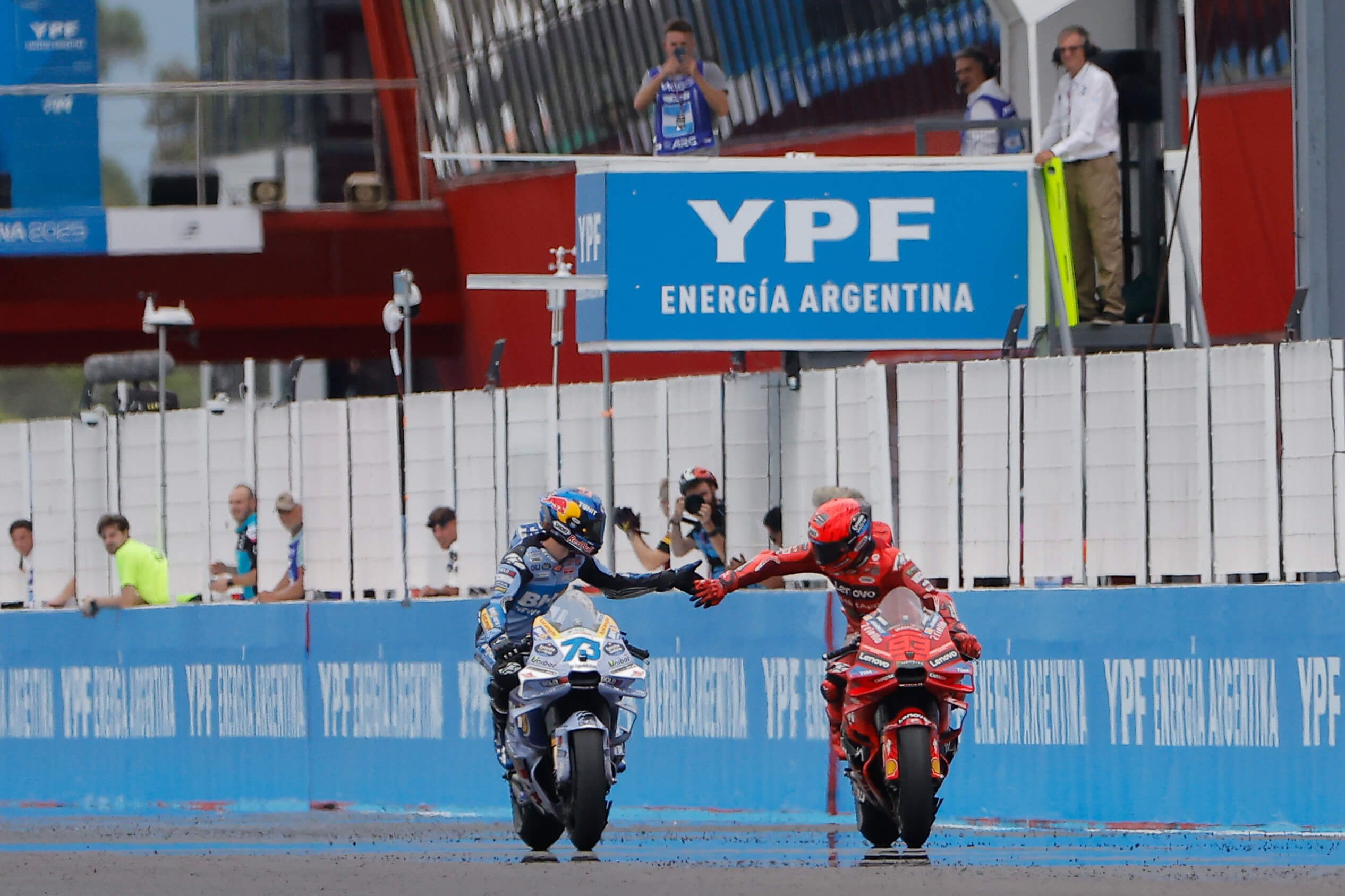  Álex y Marc Márquez en el GP de Argentina