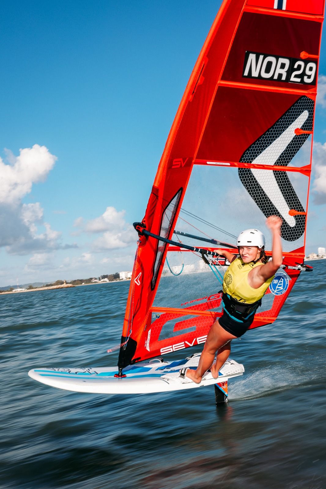 Tuva Oppedal, campeona del Mundo sub 19 de iQFOil..