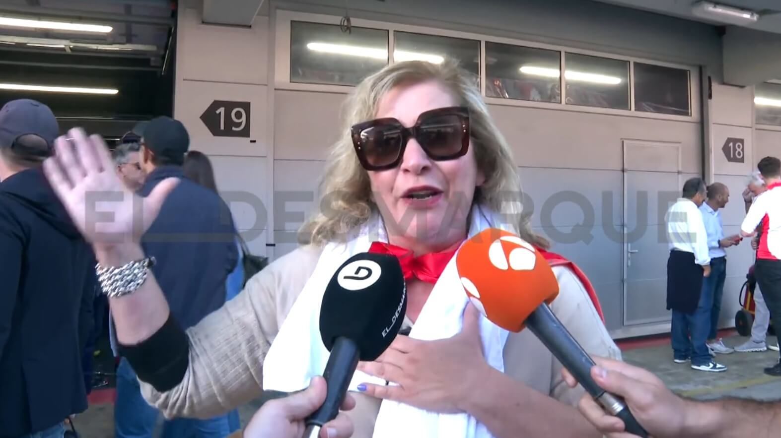  La madre de Jorge Martín, después de que su hijo ganara el Mundial de MotoGP
