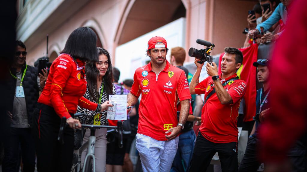  Carlos Sainz, en el Gran Premio de Mónaco.