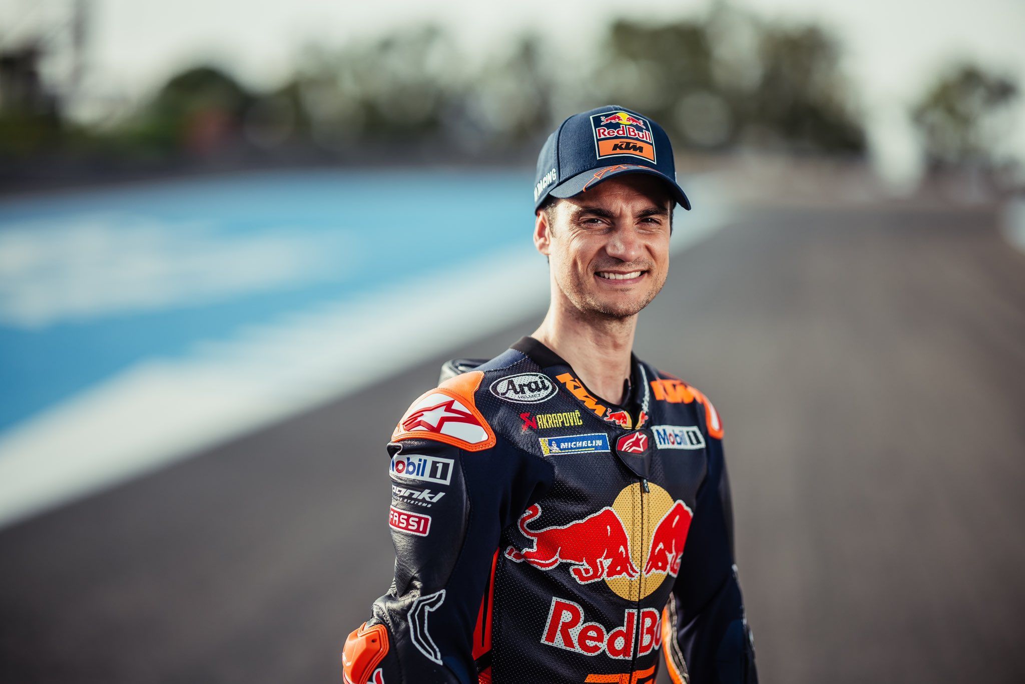  Dani Pedrosa posa en el trazado andaluz